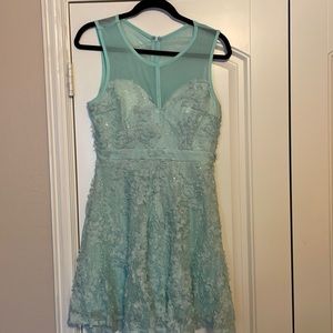 Mint Lace Dress